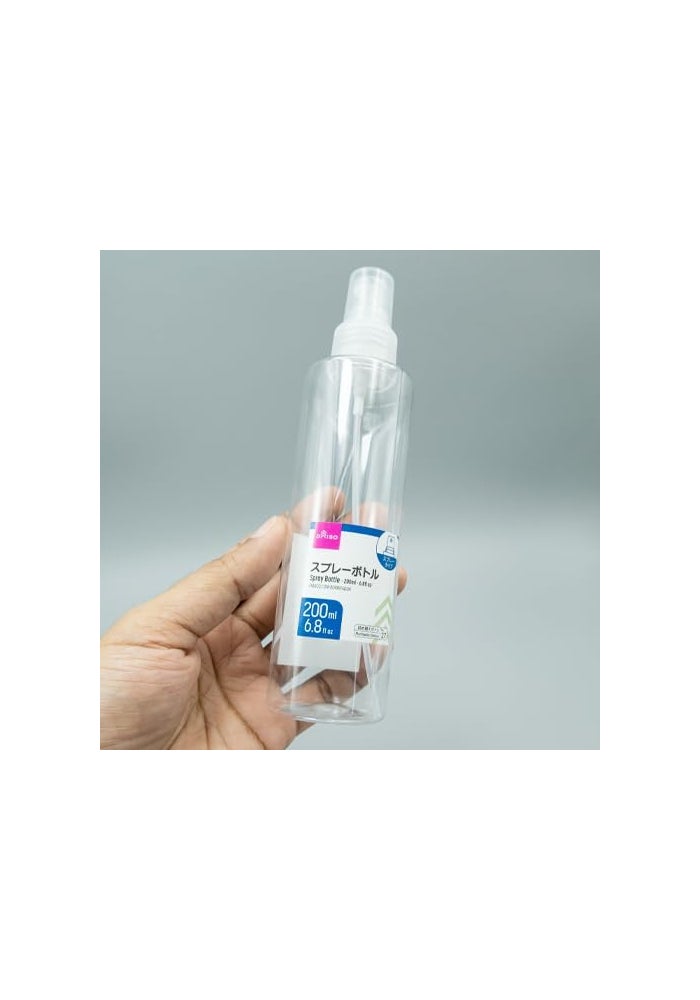 Daiso Spray Bottle – 200 ml | Refillable Fine Mist Sprayer for Cleaning, Beauty & Plants - Image 2